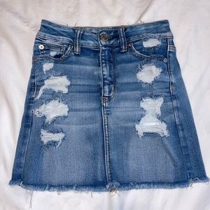 American Eagle jean skirt